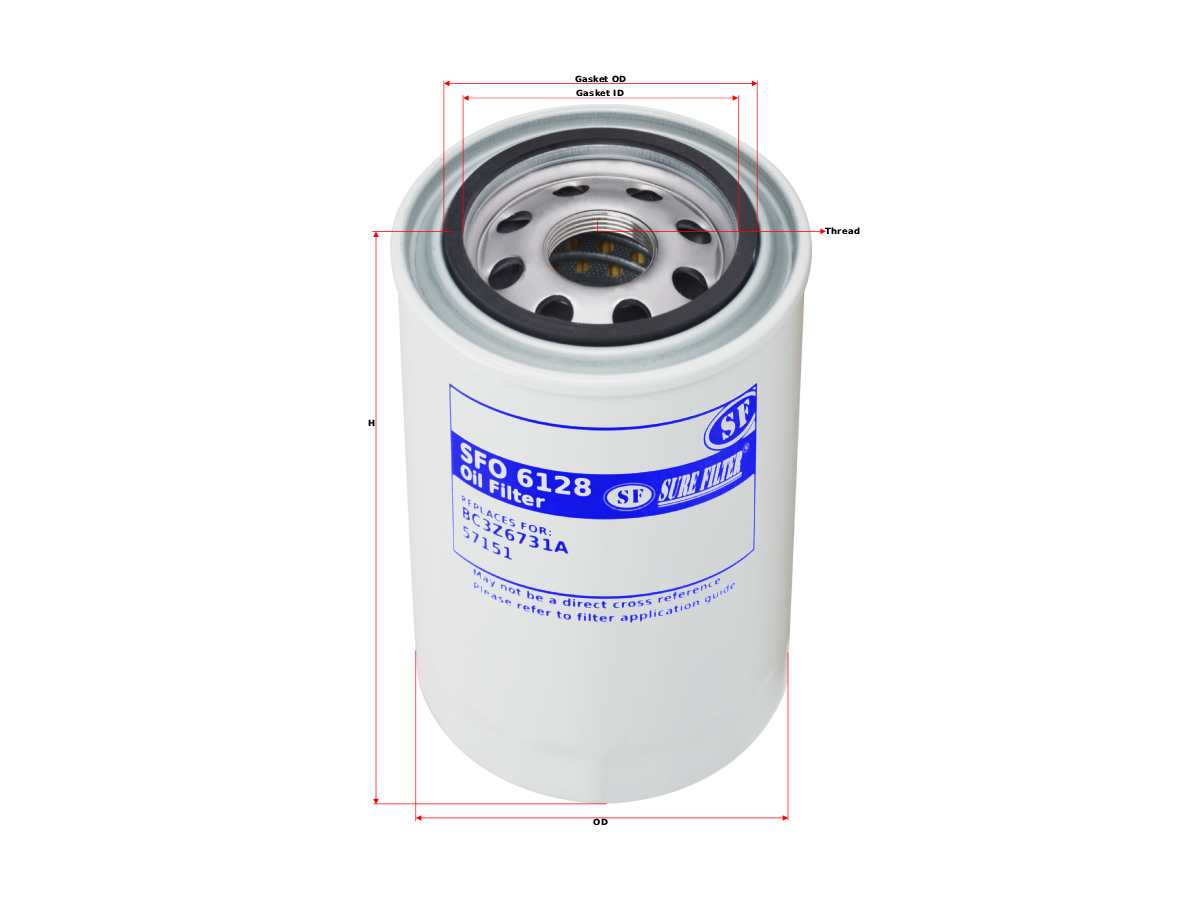 Sure Filter SFO 6128